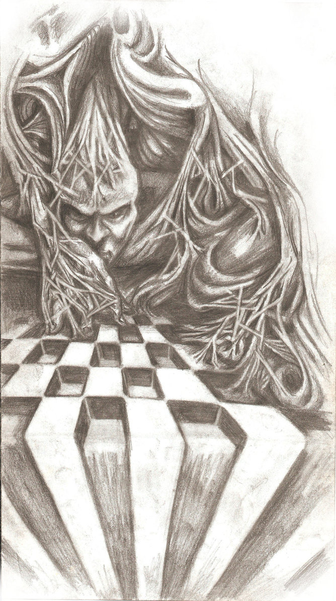 668x1194 Chess Board By Zenbenzen - Chess Board Sketch