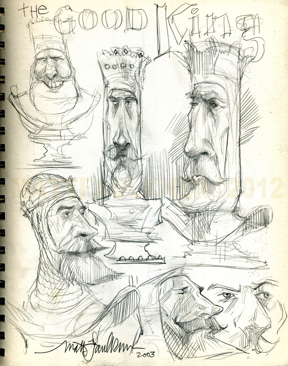 1163x1478 Light Amp Shadow The Art Of Matt Faulkner - Chess Pieces Sketch