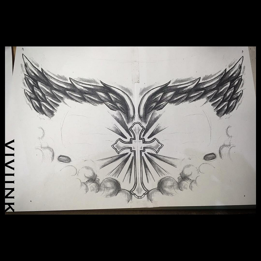 1024x1024 Sketch Done To Fill Out A Chest Piece With Existing - Chest Sketch
