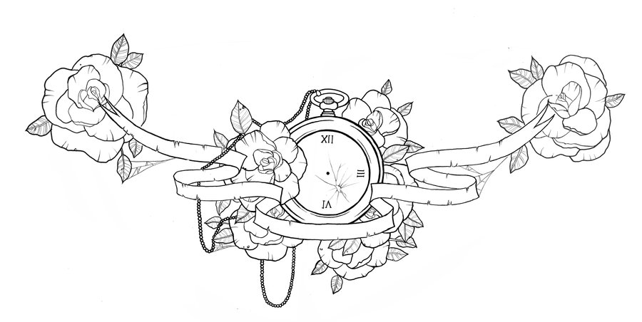 900x452 Chest Piece Tattoo Design By Ziuuziuu - Chest Tattoo Sketch