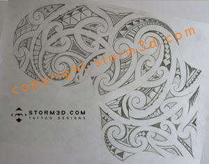300x236 Body Tattoos Sketch Update Shoulderchest Tattoo Design - Chest Tattoo Sketch