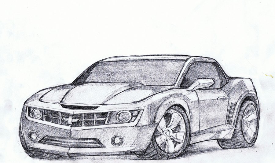 20+ Fantastic Ideas Chevrolet Camaro Drawing Easy | Creative Things