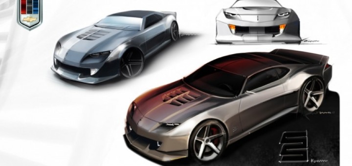 720x340 These 6th Gen Chevy Camaro Sketches Are Awesome Gm Authority - Chevrolet Camaro Sketch