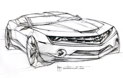 470x300 Chevy Camaro Ultimate Factories Sketch - Chevy Camaro Sketch