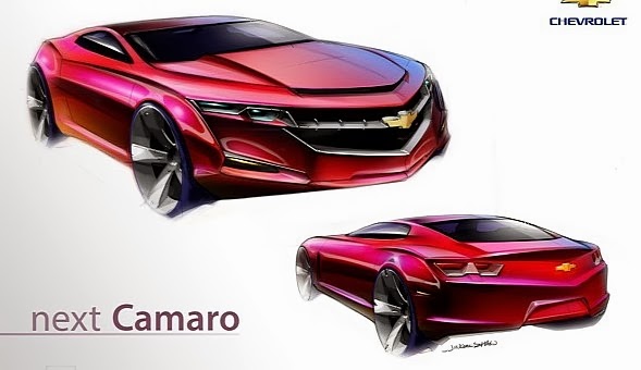 589x340 Formerly The Honda Portal Next Generation Chevrolet Camaro - Chevy Camaro Sketch
