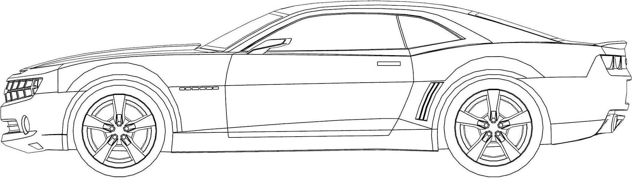 2115x597 How To Model The Chevrolet Camaro Grabcad Questions - Chevy Camaro Sketch