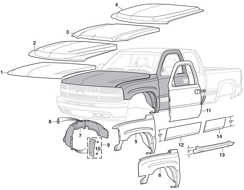 Chevy Silverado Sketch at PaintingValley.com | Explore collection of