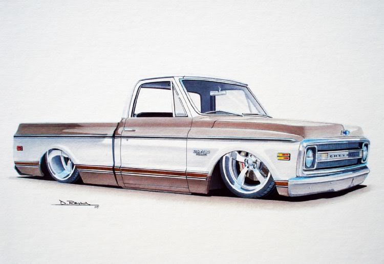 750x516 Chevy C10 Sketch - Chevy Sketch