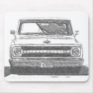 307x307 Truck Sketch Electronics Amp Tech Accessories Zazzle - Chevy Truck Sketch