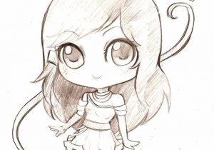 300x210 Sketch Of Chibi Anime - Chibi Anime Sketch