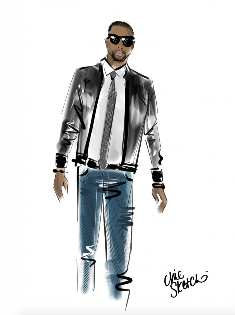 Chic Sketch at PaintingValley.com | Explore collection of Chic Sketch