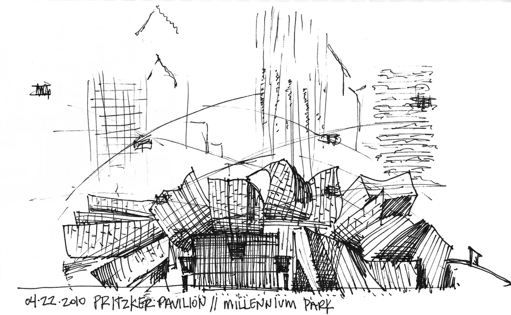 1000x617 Chicago Justin Park - Chicago Sketch