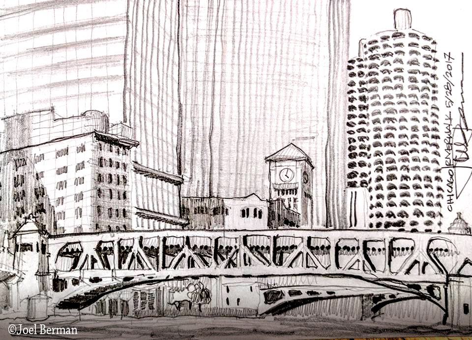 960x691 Postcards From Chicago - Chicago Sketch