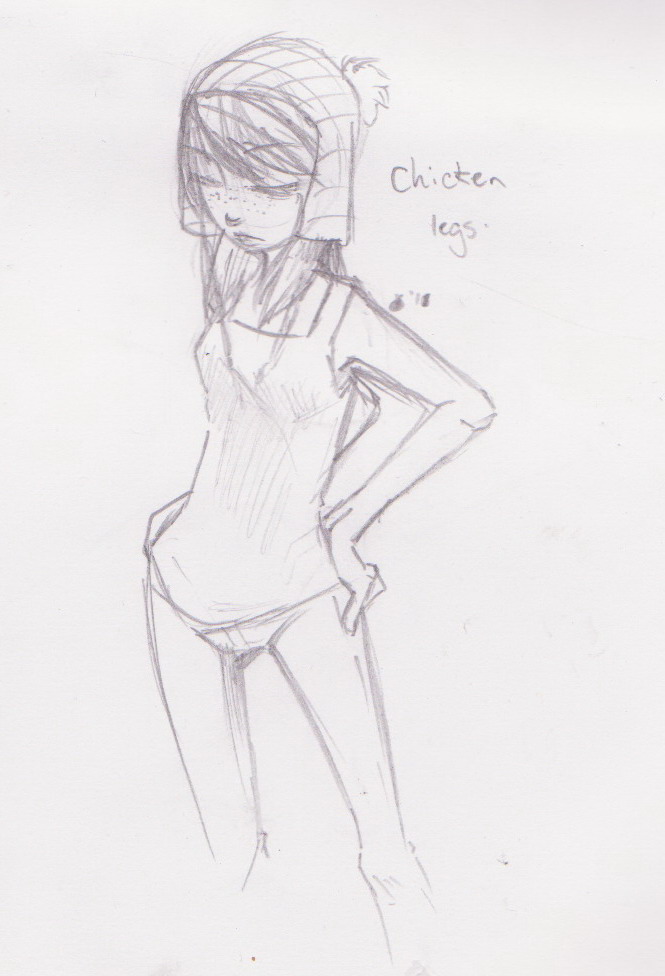 665x976 Chicken Legs Sketch By Lazieee - Chicken Leg Sketch