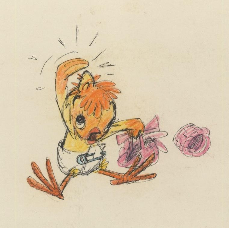 761x758 Chicken Little Concept Art - Chicken Little Sketch