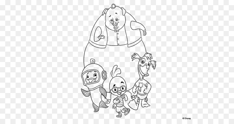 900x480 Chicken Little - Chicken Little Sketch