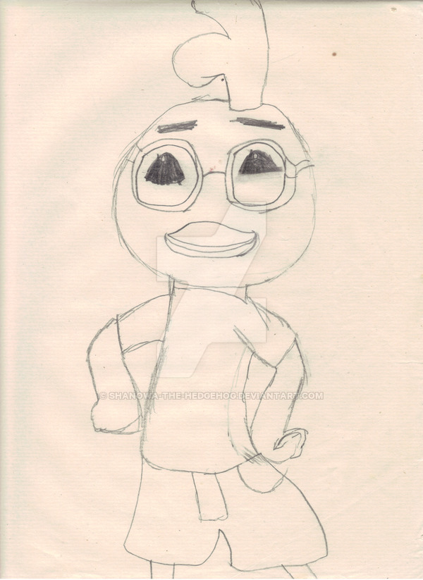 600x823 Chicken Little By Shanowa The Hedgehog - Chicken Little Sketch
