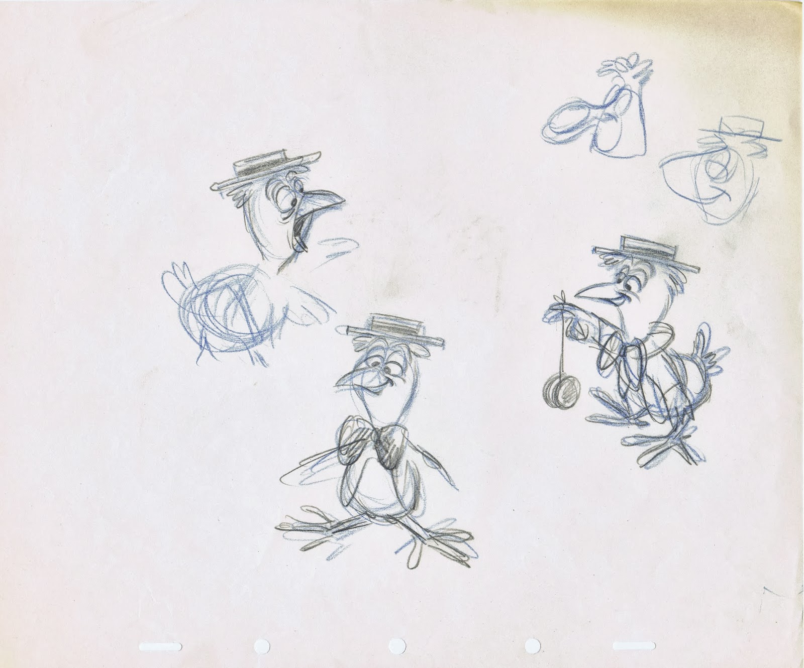 1600x1330 Deja View Chicken Little 1943 - Chicken Little Sketch