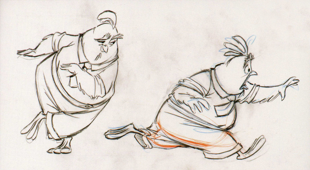 1024x564 Chicken Little Arte 00013 Disney - Chicken Little Sketch