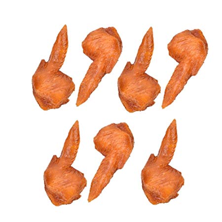 450x450 7 Pcs Fake Chicken Wings Artificial Roast Chicken Food Home House - Chicken Wing Sketch