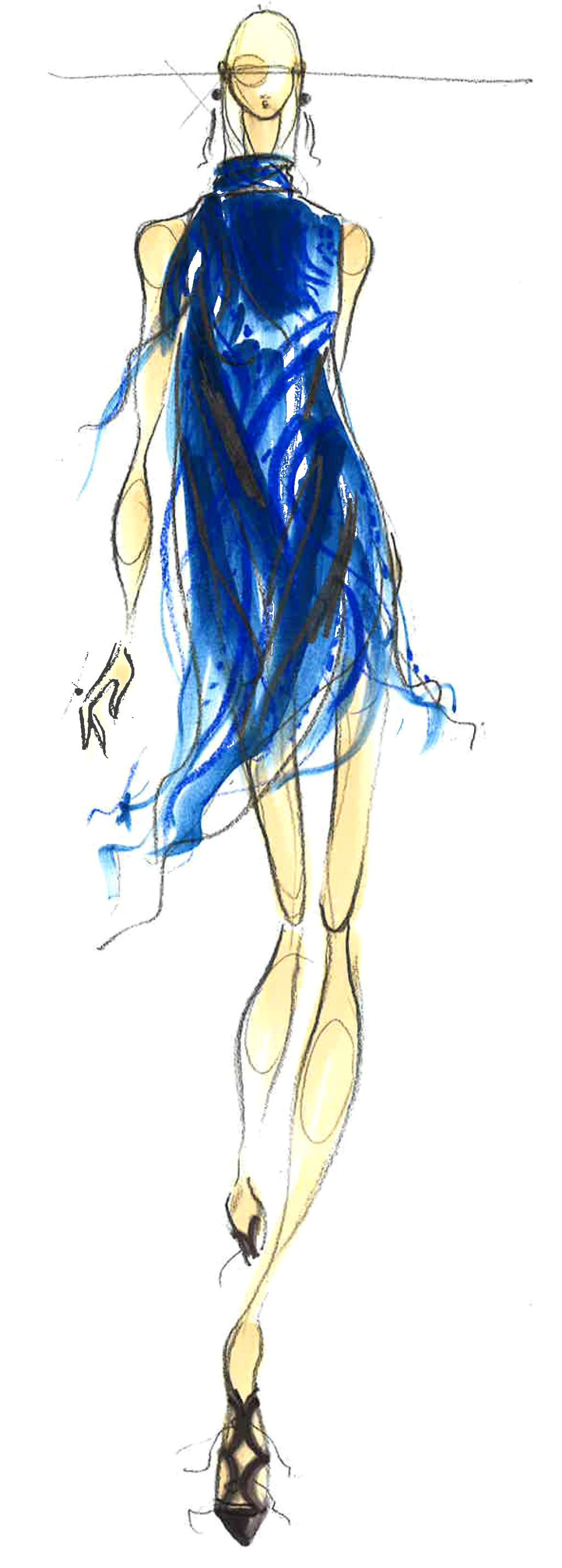 1024x2854 The Making Of - Child Fashion Sketch