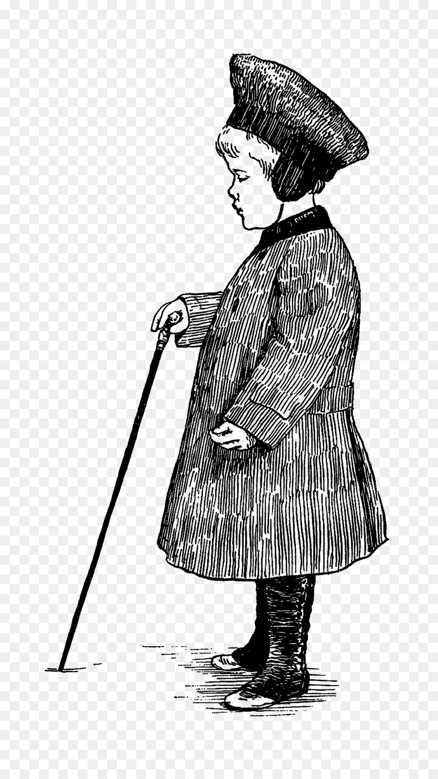 900x1600 Boy Visual Arts Fashion Illustration Sketch - Child Fashion Sketch