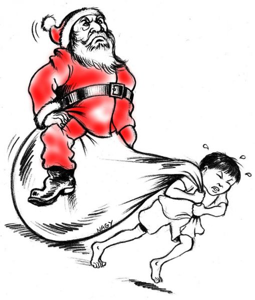 509x600 Lutter Contre Le Travail Des Enfants - Child Labor Sketch