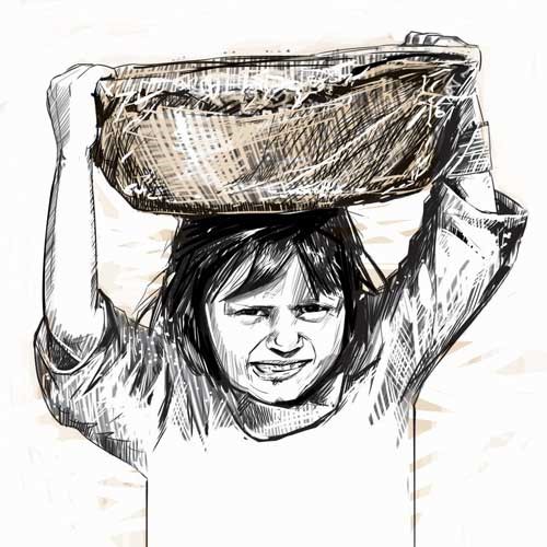 500x500 Understanding How Child Labour Has Decomposed Us - Child Labor Sketch
