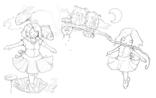 500x315 Oekaki Board And Painter Doodles - Childrens Day Sketch