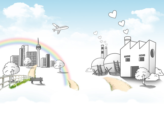 650x478 Map Drawing Chimney Sketch Background, Silhouette, Graphic, Design - Chimney Sketch