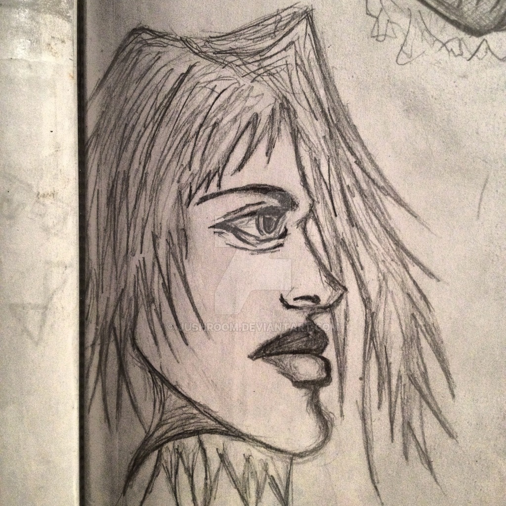 1024x1024 Quick Chin Sketch By Jushroom - Chin Sketch