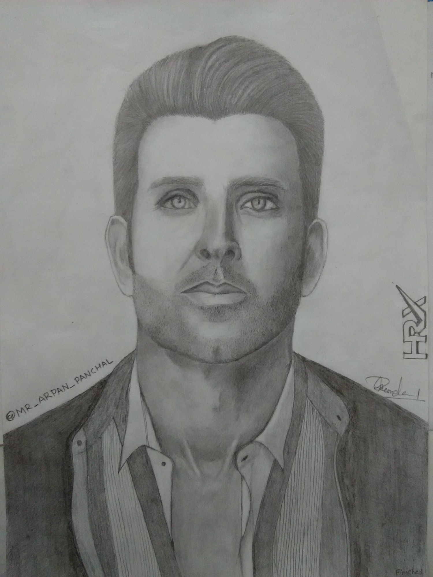 1500x2000 Sketch Art, Gandhinagar Sector 27 - Chin Sketch