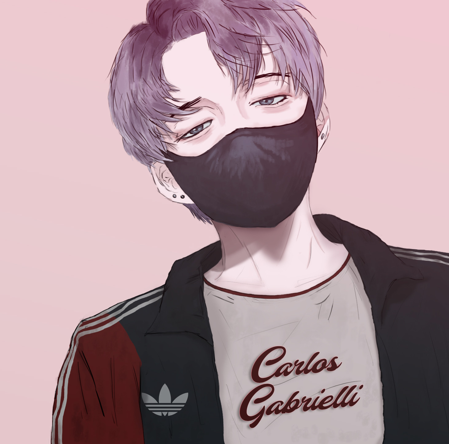 1462x1444 Carlos Gabrielli - Chinese Boy Sketch