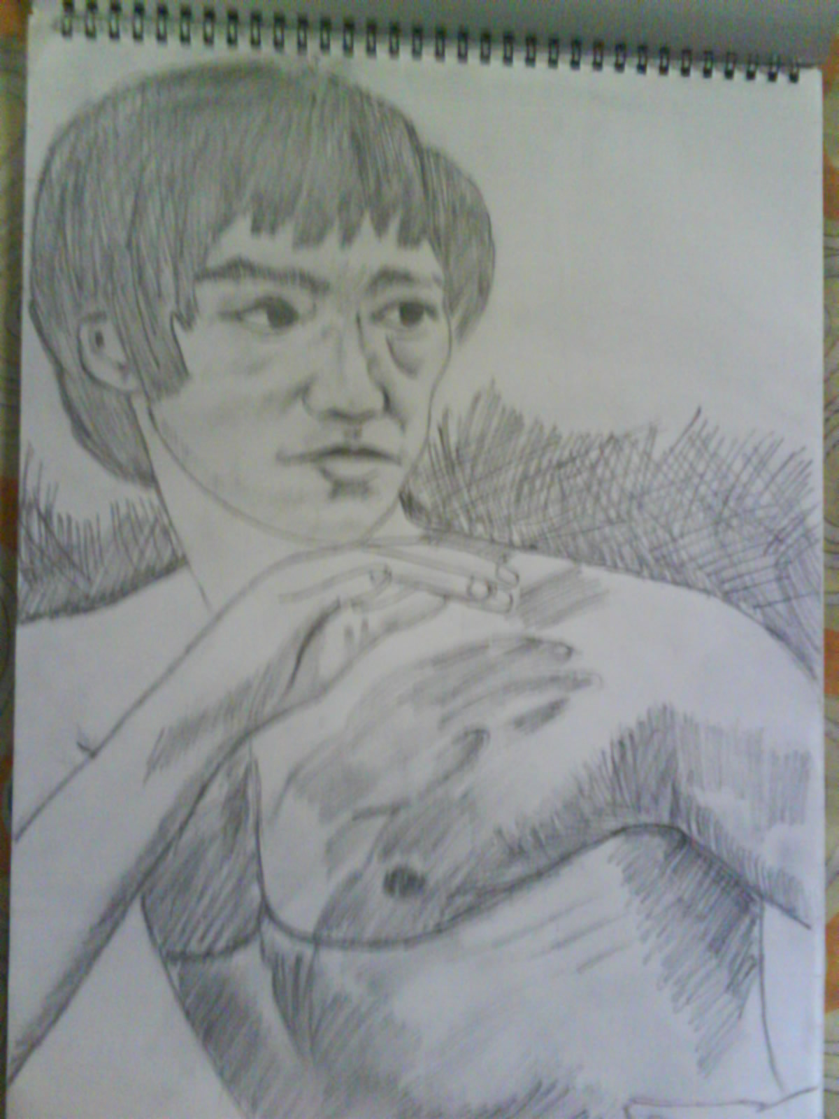 1200x1600 Pencil Sketch Of A Chinese Boy - Chinese Boy Sketch