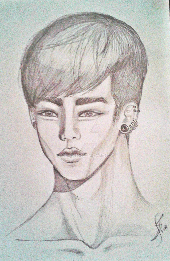 723x1106 Asian Boy By Sophie483 - Chinese Boy Sketch