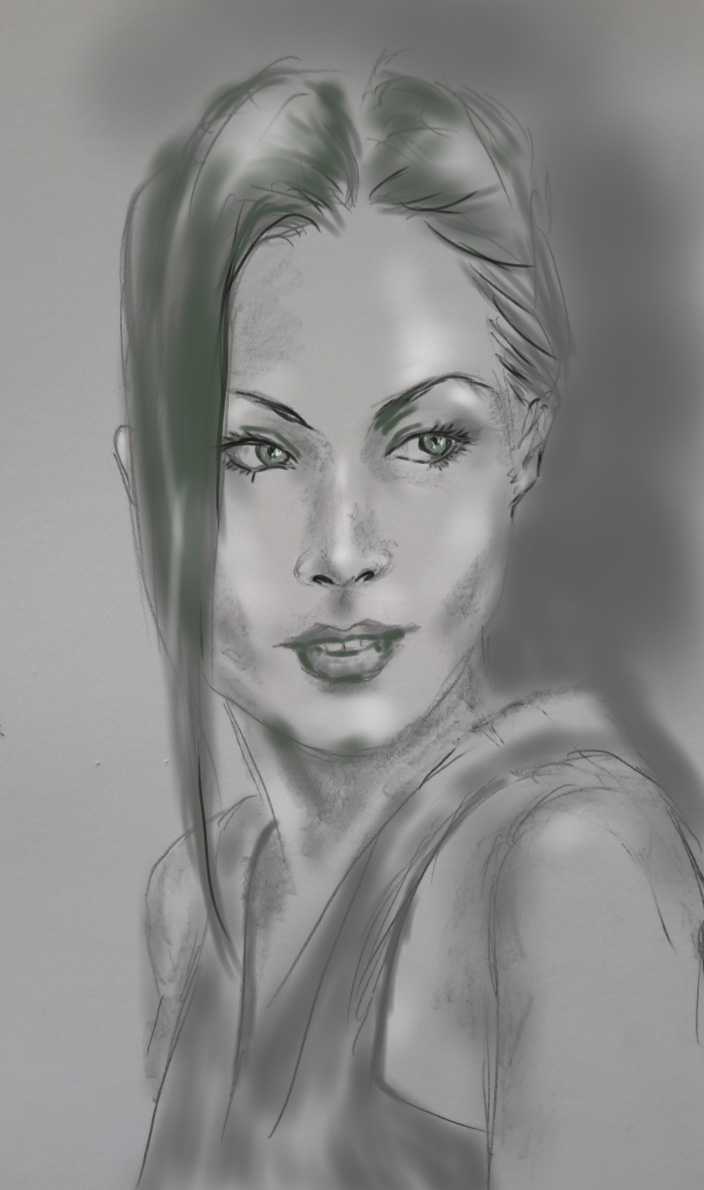 704x1190 Chinese Girl (Variation 1) Maraki Foundmyself - Chinese Girl Sketch