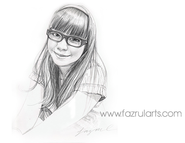 610x472 News A Cute Chinese Girl - Chinese Girl Sketch