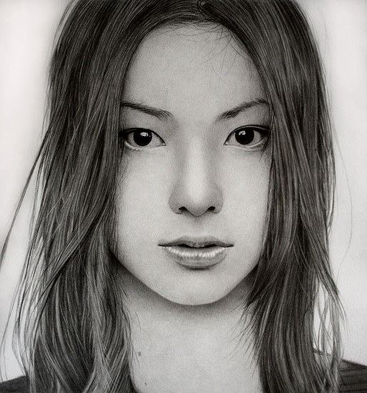 514x550 Sketch Of Chinese Girl Wap Pencilart Qoutes Amp Sayings - Chinese Girl Sketch