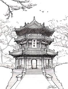 236x312 406 Best Chinese Art Images Chinese Art, Chinese - Chinese House Sketch