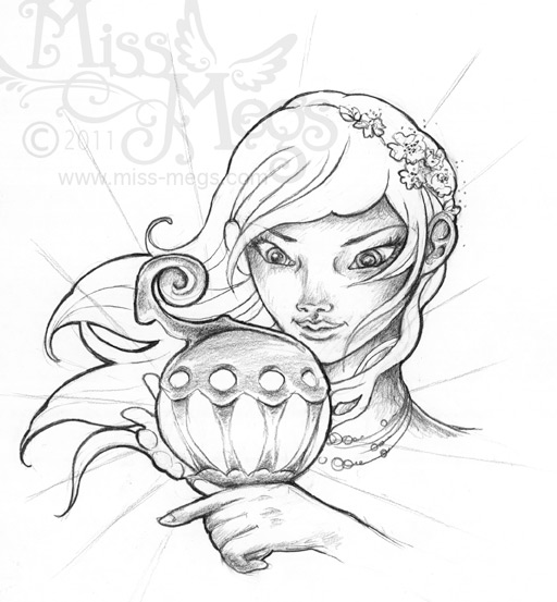 512x553 Sketch Fest! - Chinese Lantern Sketch