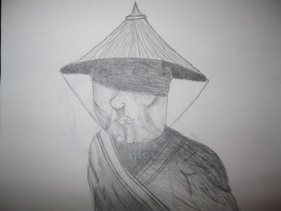 900x675 Chinese Man Sketch By Sammerkel - Chinese Man Sketch