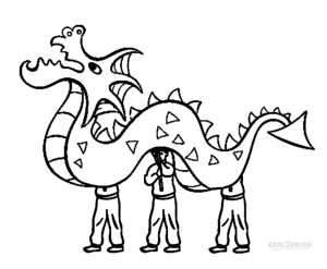 300x247 Printable Chinese New Year Coloring Pages For Kids Cool2bkids - Chinese New Year Dragon Sketch