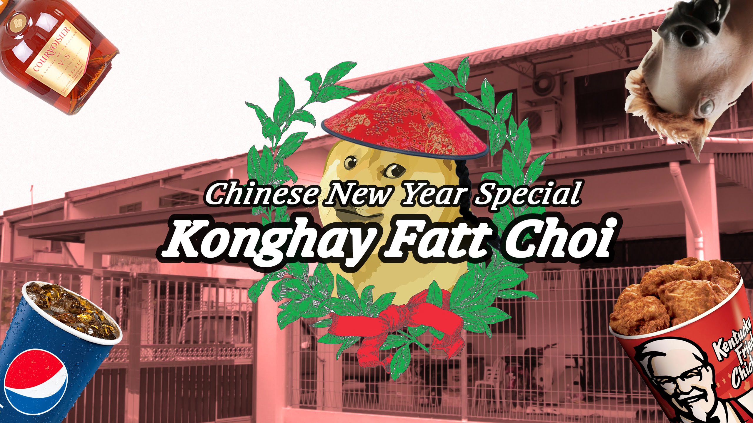 2560x1440 Konghay Fatt Choi (Kfc) - Chinese New Year Sketch