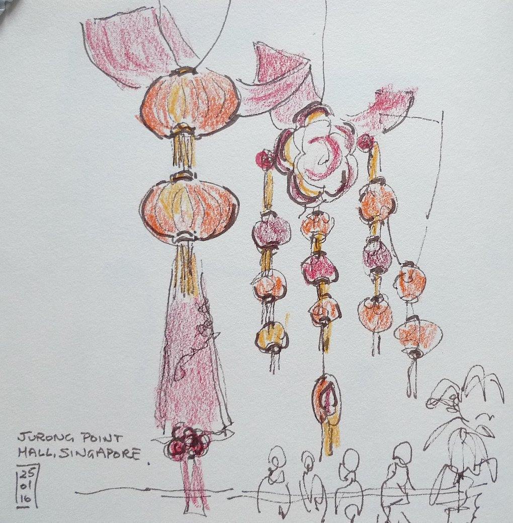 1020x1039 Now Is My Story (In Sketches) Chinese New Year - Chinese New Year Sketch