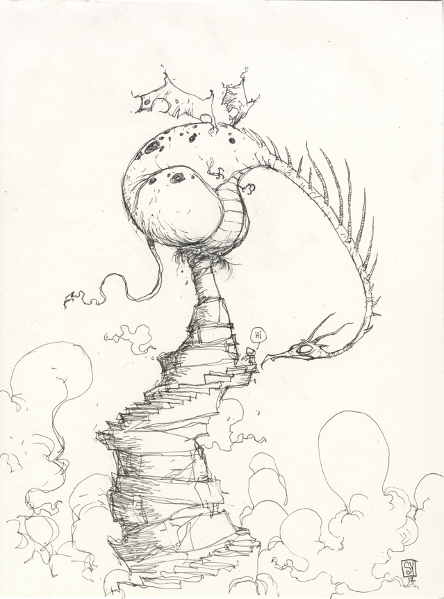639x862 Daily Sketch Year Of The Dragon - Chinese New Year Sketch