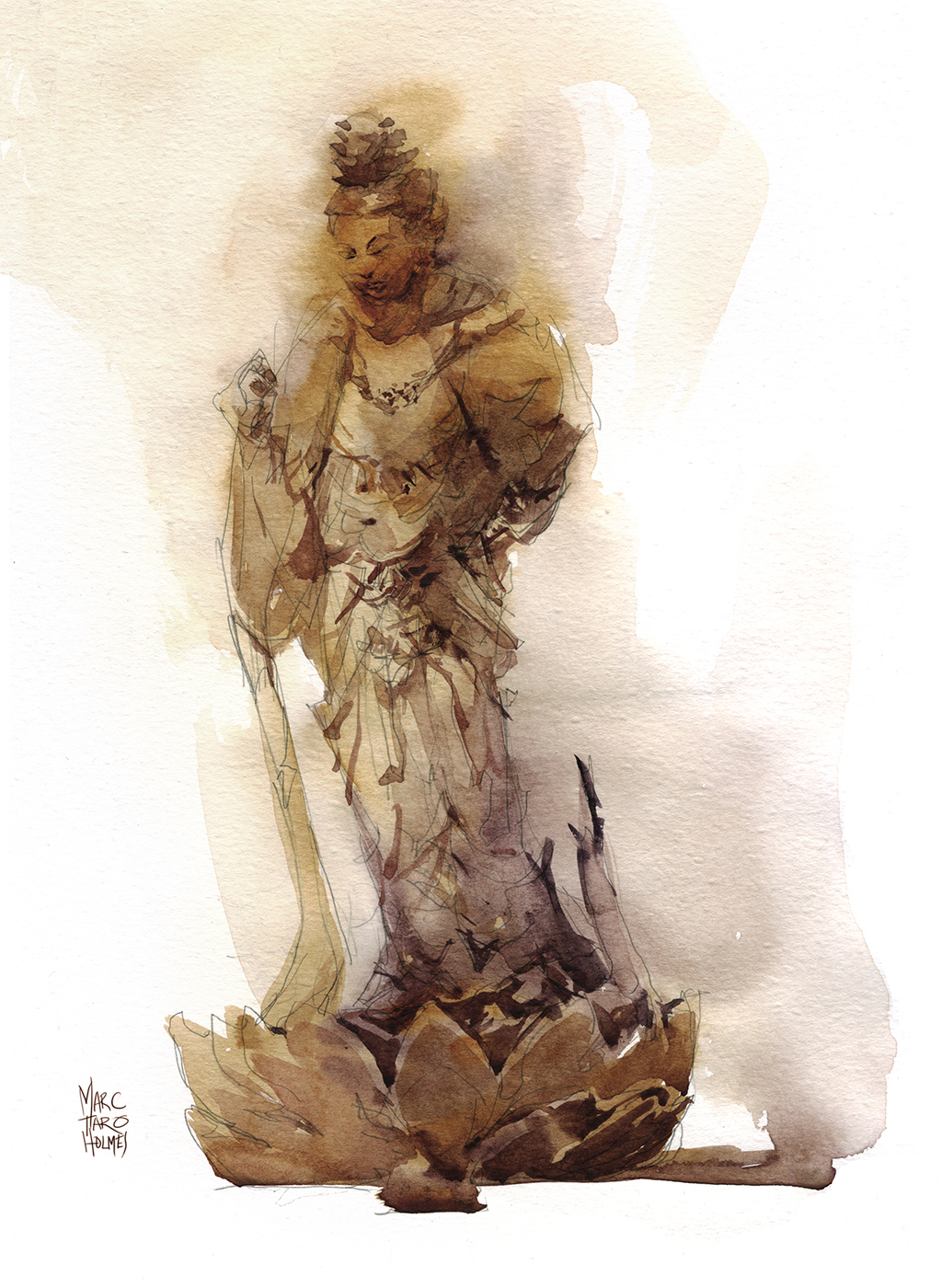 1024x1400 Urban Sketchers Montreal Is Going Sketching For Chinese New Year - Chinese New Year Sketch