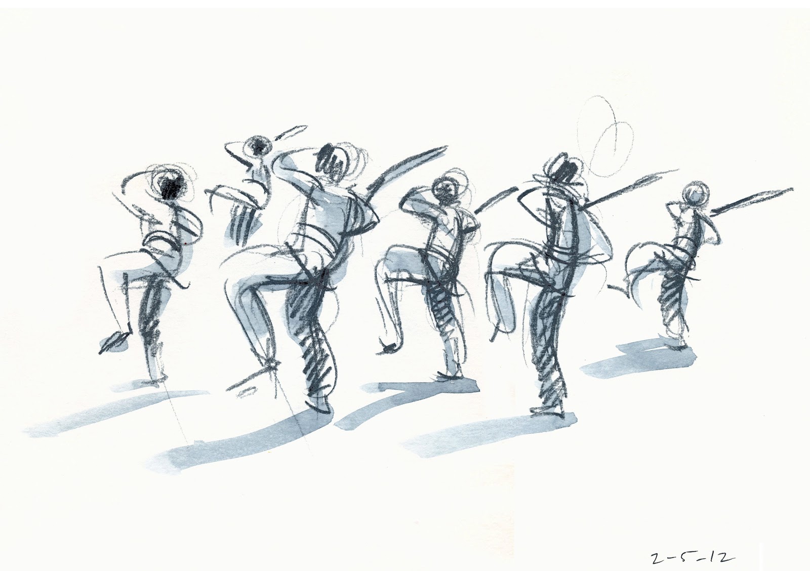 1600x1128 Works In Progress...people Sketching - Chinese New Year Sketch