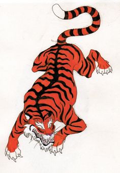 236x341 The 30 Best Chinese Tiger Tattoos Images Chinese - Chinese Tiger Sketch