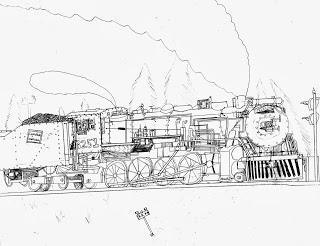 320x246 Chinook Hobby Talk My Favourite Trains - Chinook Sketch