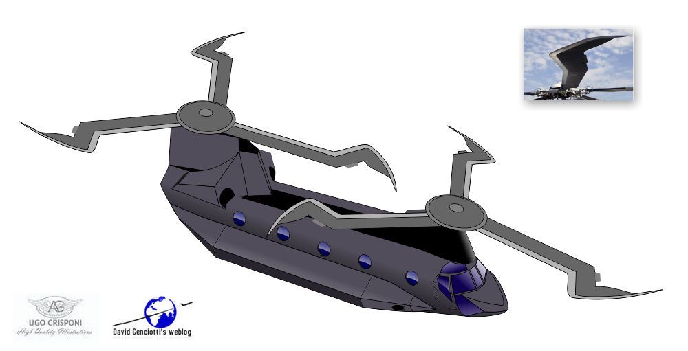 1000x511 The Aviationist The Stealth Chinook Involved In The Osama Bin - Chinook Sketch